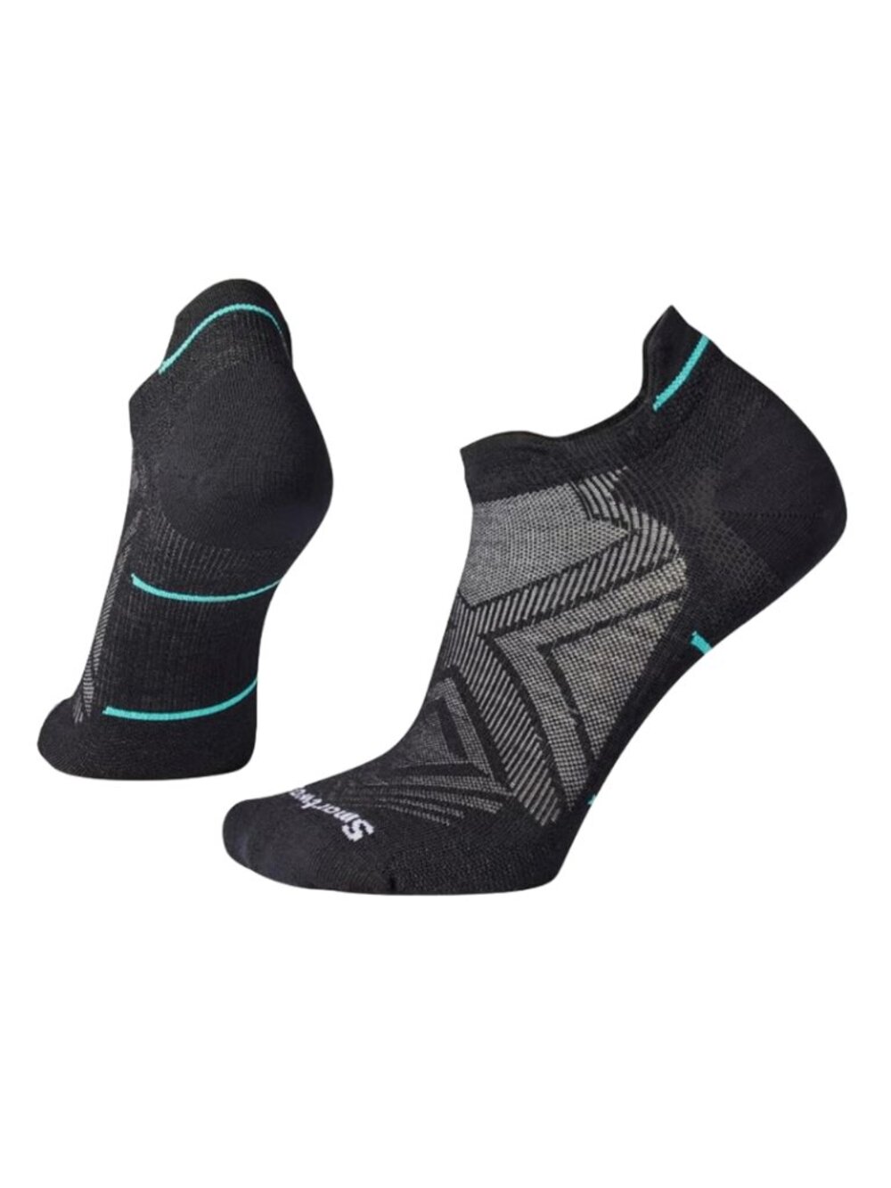 Smartwool Women's Run Zero Cushion Low Ankle Socks • Size Large